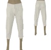 white fashion lady's pants'