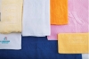 white hotel towel