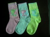 woman  socks,  jacquard sock