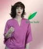 women's knit 3/4 sleeved tunic