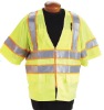 safety coat,fluorescent jacket,work wear,reflective vest,high visibility vest,