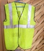 safety vest,reflective vest,fluorescent vest,high visibility vest,work wear