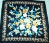 satin printed scarf