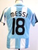 soccer jersey-Argentina 0809 Messi #18 home soccer jersey