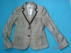 style: P1126  Ladies Jacket (64% poly 33% viscose 2% spandex 1% lurex)