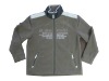 unisex polyester micro polar fleece jackets with lining