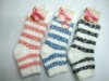 women socks with stripe