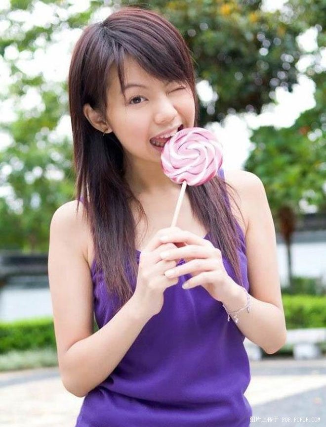 Chinese sweet and innocent girl