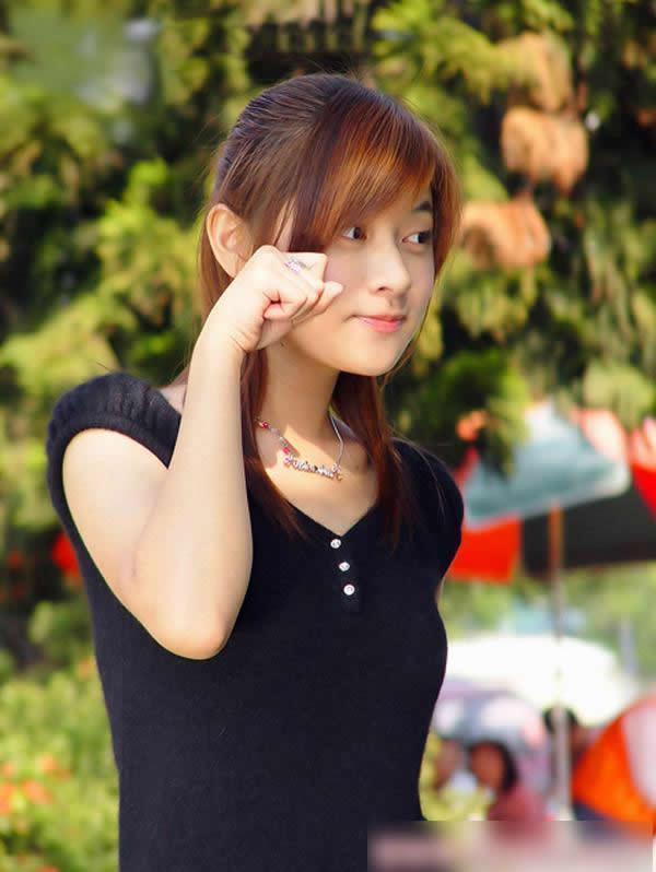 Chinese sweet and innocent girl