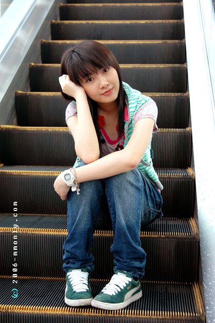 Chinese sweet and innocent girl