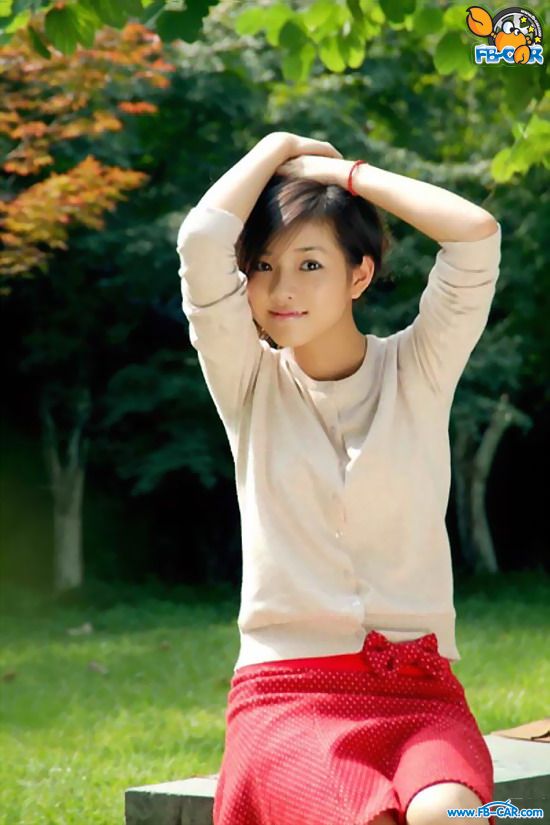 Chinese sweet and innocent girl