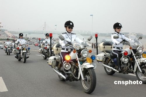 The first mount police in Shandong