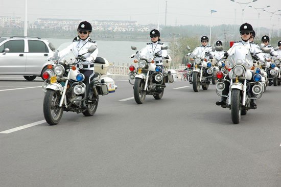 The first mount police in Shandong