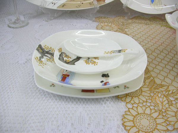 Fine bone china tableware