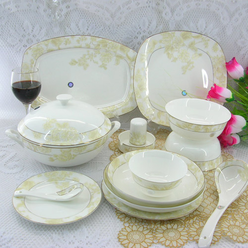 Fine bone china tableware