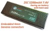 1/10 racing car LiPo battery approved by ROAR