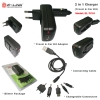 2 in 1 Charger(Travel&car kit) Travel charger.USB car charger