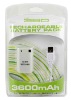 3600mAh rechargeable battery pack for xbox360