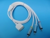 3AV cable for iphone