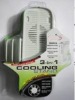 3in1 disc case + stand + cooling fan for XBOX 360