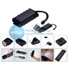 5-in-1 Multifunction Solar Gadget - Changeable to Flashlight, Reading Light, Fan, USB Charger, and Radio
