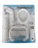 5in1 sports pack for  wii with Steering Wheel Tennis Racket Golf Club Baseball Bat Controller Hand Strip