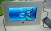 7" Metal digital photo frame, digital picture frame, digital picture viewer, digital photo viewer, large size lcd digital frame,