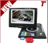 7" Multimedia Portable DVD player + TV + GAME