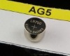 AG5/LR754/193  1.5V alkaline coin cell battery, button cell