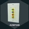 AVWP040, In-Wall Component Video+Digital Audio - CAT5 Extender