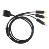 AV Cable for iPhone 3G/iPhone/iPod (black)