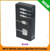 AV cable compatible with 2.2.1 version for iphone /chargeable av cable for iphone/video cable for iphone