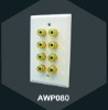 AWP080, Terminaled Speaker Wall Plate