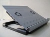 Adjustable Aluminum Laptop Cooler Stand with 4-port USB 2.0 HUB