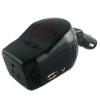 All in One Power Inverter FM Transmitter and USB Charger