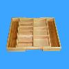 Bamboo Flateware Organizer