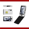 Cell phone with full screen touch flo