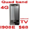 China GSM Dual SIM Dual Standby TV mobile Phone i900 I908E