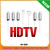 Component AV Cable for Apple iPhone iPod Touch Nano NEW \