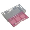 Crystal case for dsl,game console case for dsl,crystal hard case with card case for dsl