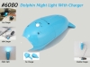 Dolphin mobile charger with night lamp
