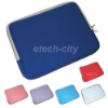Double Zipper Neoprene Sleeve Bag Case for 10.2" 10-inch laptop
