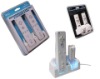 Dual charger for W-ii remote control battery, with 2*2800mAh batteries