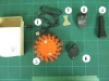 Emergency warning light, traffic light, police equipment