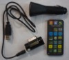 FM transmitter for iPhone 3G/iPhone /all ipod with car charger (Hot)