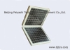 Foldable solar power supply