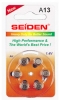 Hearing aid battery A13