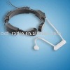 Heavy-duty throat microphone for two-way radios