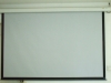 High Quality Gray Electric Projection Screen with wireless remote controller