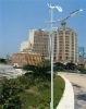 Hybird wind-solar powered street light